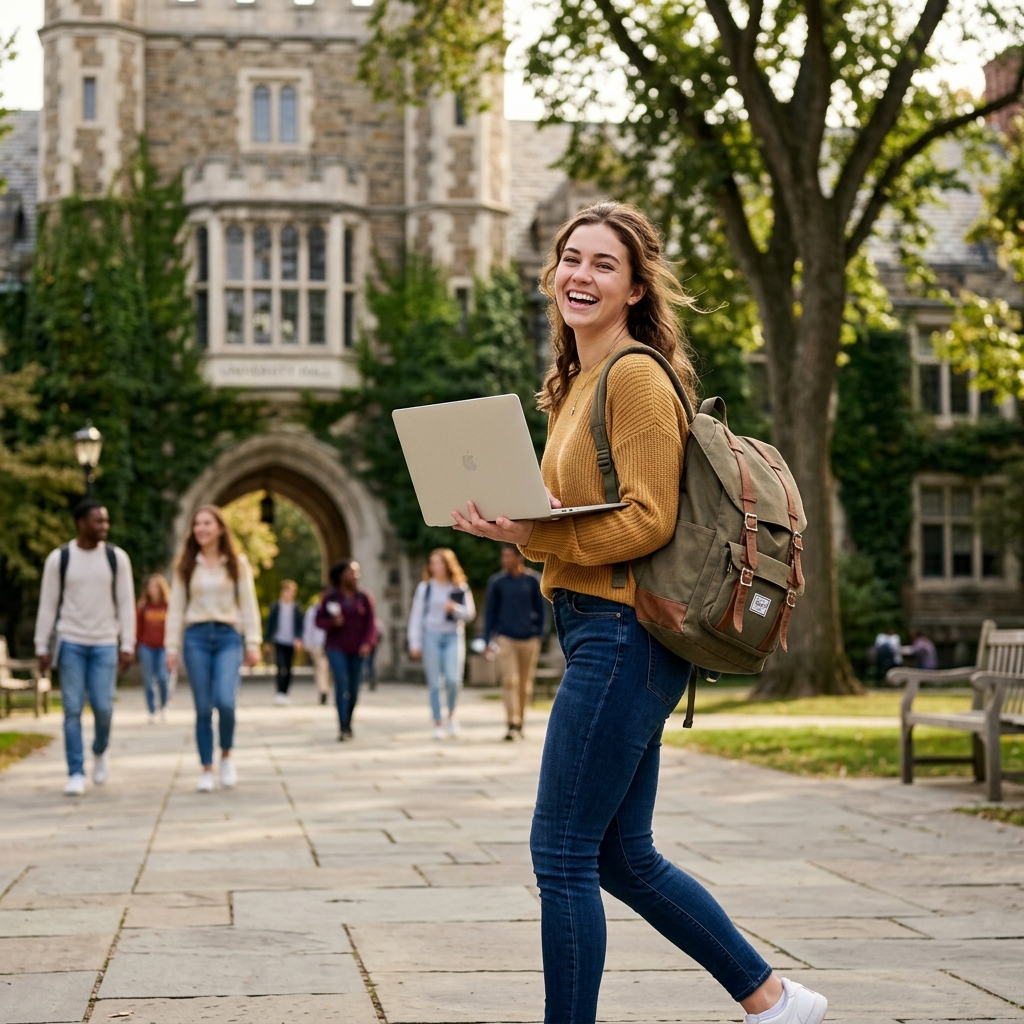 Student in Campus
